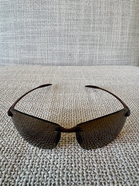 New Maui Jim Breakwall Polarized Sunglasses — Rootbeer / HCL Bronze main image 5